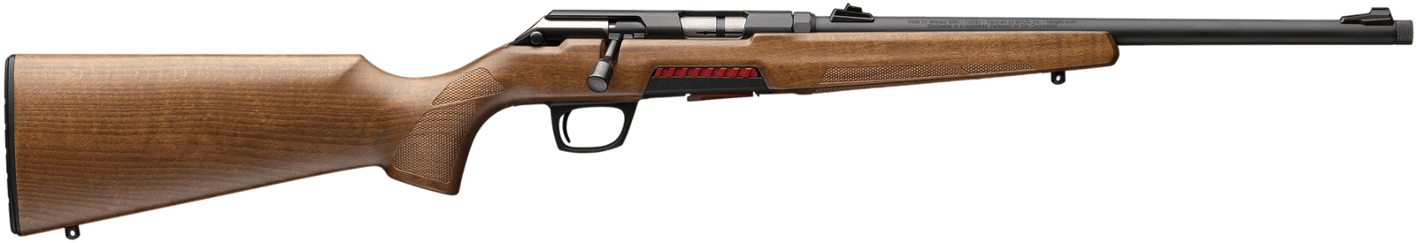 Winchester Repeating Arms 5252141003 Xpert Sporter SR Full Size 21 Sharp 10+1 16.50" Matte Black Threaded Sporter Barrel, Drilled & Tapped Matte Black Steel Receiver, Fixed Satin Walnut Stock