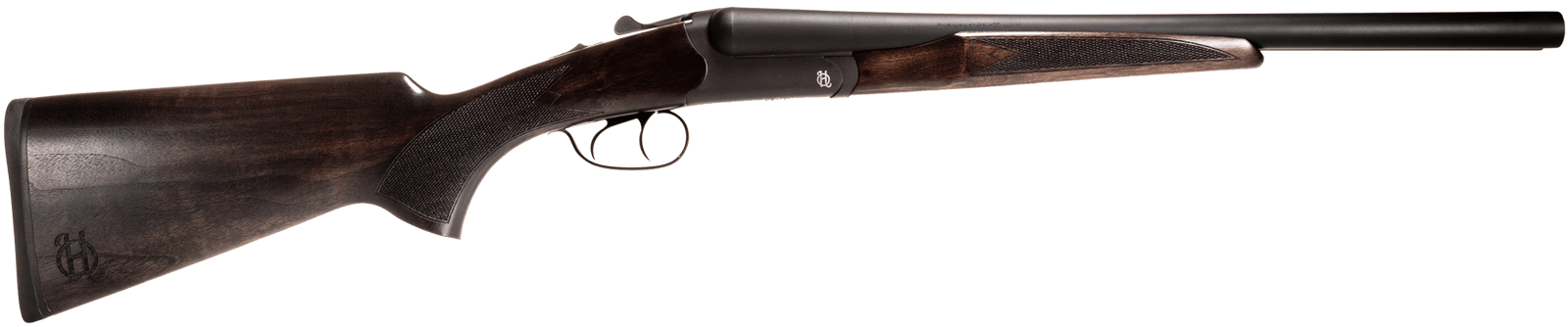 Heritage Mfg BL2018BK Badlander  20 Gauge Break Open 2rd 18.50" Black Chrome Side By Side Barrel & Receiver, Fixed Turkish Walnut Stock