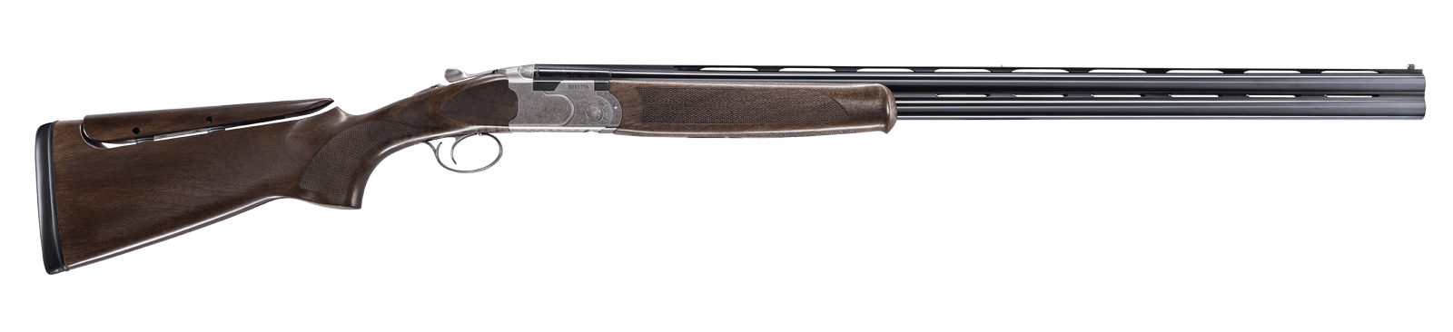 Beretta USA J686S1232BF 686 Silver Pigeon I Sporting 12 Gauge 3" 2rd 32" Black Over/Under Vent Rib Barrel, Silver Engraved Steel Receiver, Adj B-Fast European Walnut Stock, Right Hand