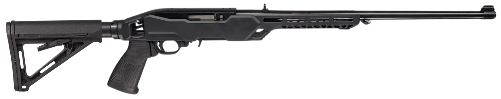 RUGER/TIMBER CREEK ENFORCER 10/22 RIFLE 18.5" BLACK CHASIS MLOK 10RD MAG