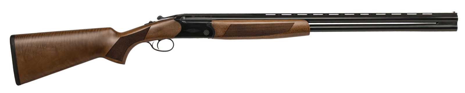 CZ-USA 06093 Drake  20 Gauge 3" 2rd 28" Barrel, Gloss Black Chrome Metal Finish, Turkish Walnut Fixed Pistol Grip Stock Includes 5 Chokes