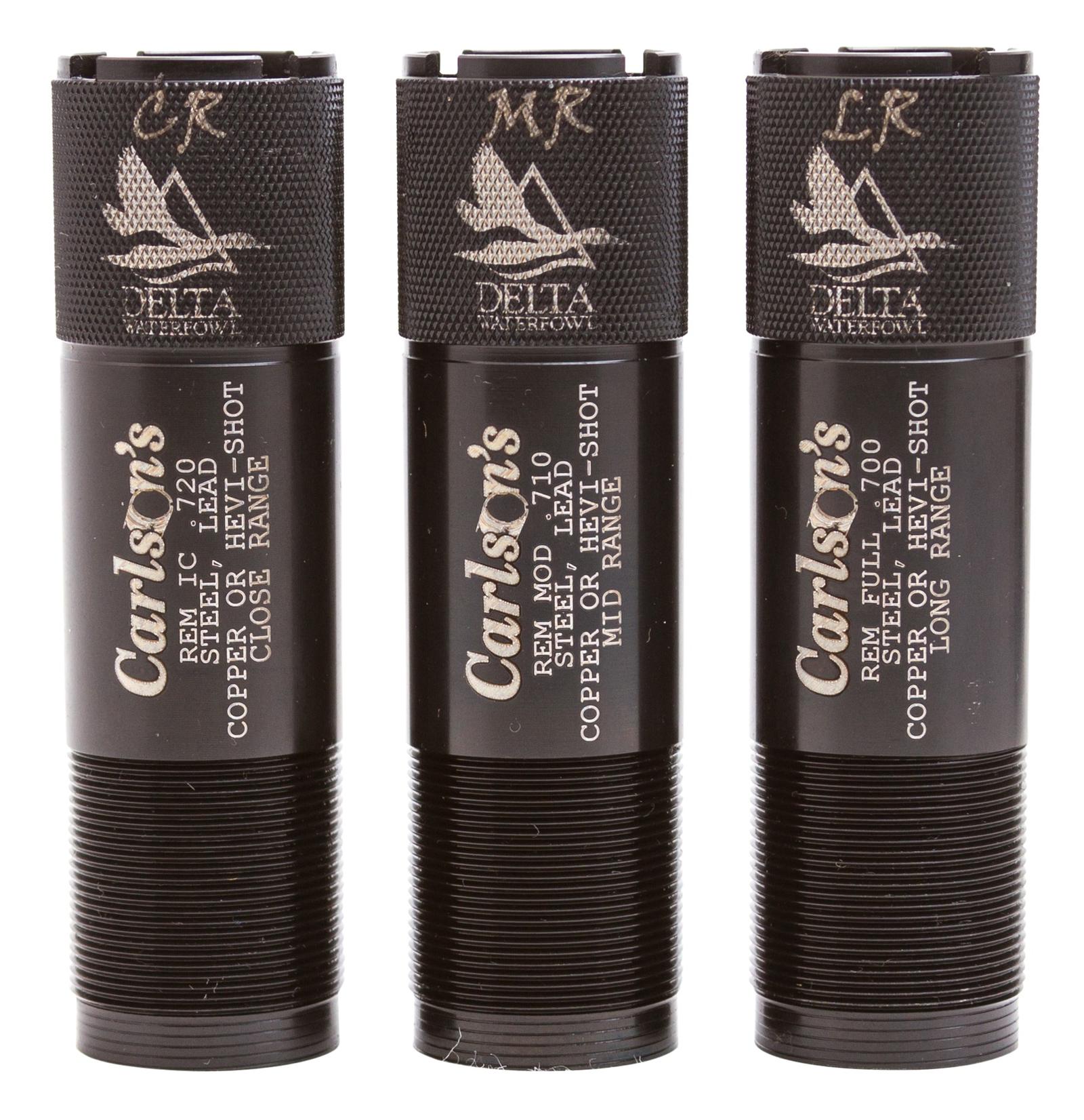 Carlson's Choke Tubes 07269 Delta Waterfowl  Remington Rem Choke 12 Gauge Mid/Long/Close Range 17-4 Stainless Steel