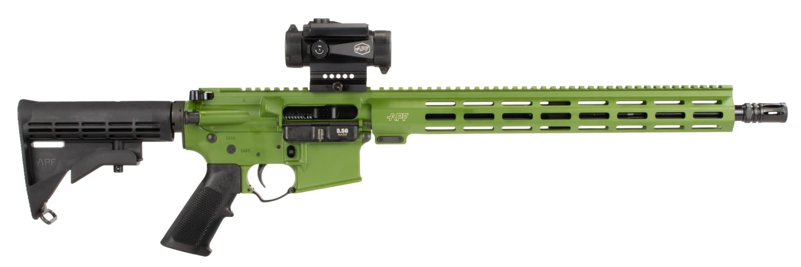APF GUARDIAN 5.56 MULTI CAM GRN 16 MLOK M4 30RD