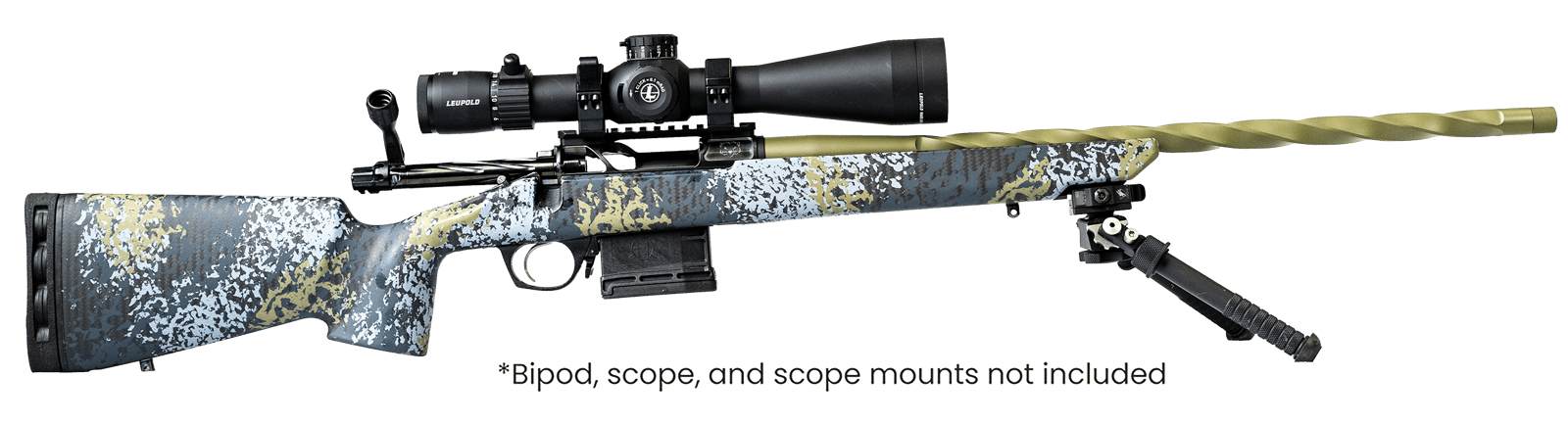 Horizon Firearms RF008S502216C13 Venatic 2023 7mm Back Country 22" Spiral Fluted Threaded Barrel, Drilled & Tapped Receiver, Iota EKO X Carbon Fiber Stock