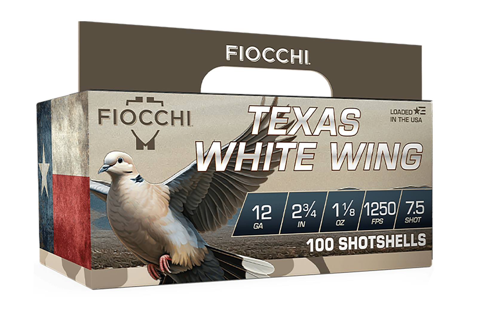 Fiocchi 12TWW187   12Gauge 2.75" 1 1/8oz 100 Per Box/2 Case