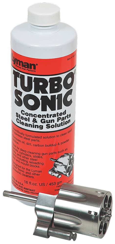 Lyman 7631707 Turbo Sonic Gun Parts Cleaning Solution Against Grease, Dust, Oil 16 oz Bottle