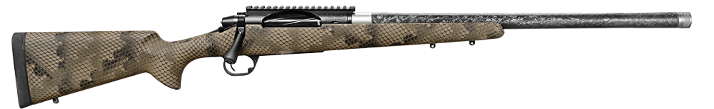 Proof Research 150924 Elevation 2.0 7mm BC 3+1 16.50" Carbon Fiber Match Grade Threaded Barrel, Black Receiver w/Picatinny Rail, Tactical Flat Dark Earth Fixed Carbon Fiber Stock, Right Hand