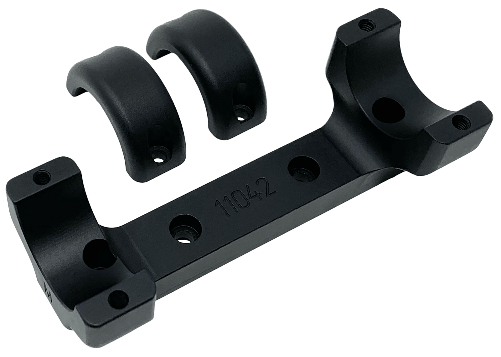 DNZ 11042 Game Reaper-Traditions Scope Mount/Ring Combo Matte Black 1"
