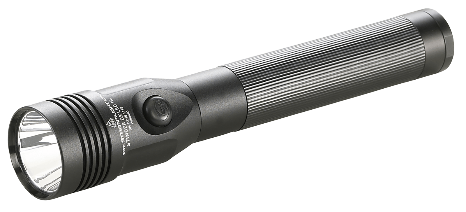 Streamlight 75456 Stinger DS LED HL Flashlight  Black Anodized 200/400/800 Lumens White C4 LED