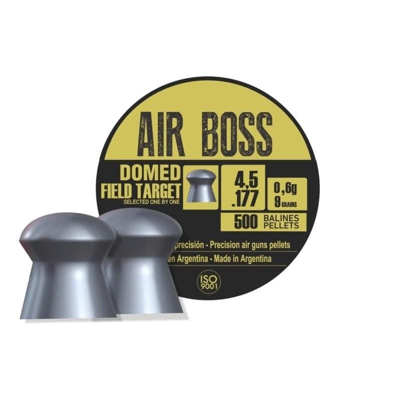 Hatsan Apolo Air Boss Domed Field Target Air Rifle Pellets .177 Cal 9 gr 500/ct