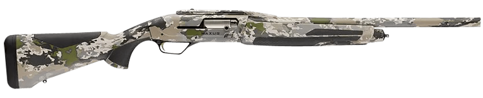 Browning 011753321 Maxus II  12 Gauge 3" 4+1 22" Fully Rifled Barrel, Ovix Camo, Synthetic Furniture with Overmolded Grip Panels, Weaver Style Scope Mount