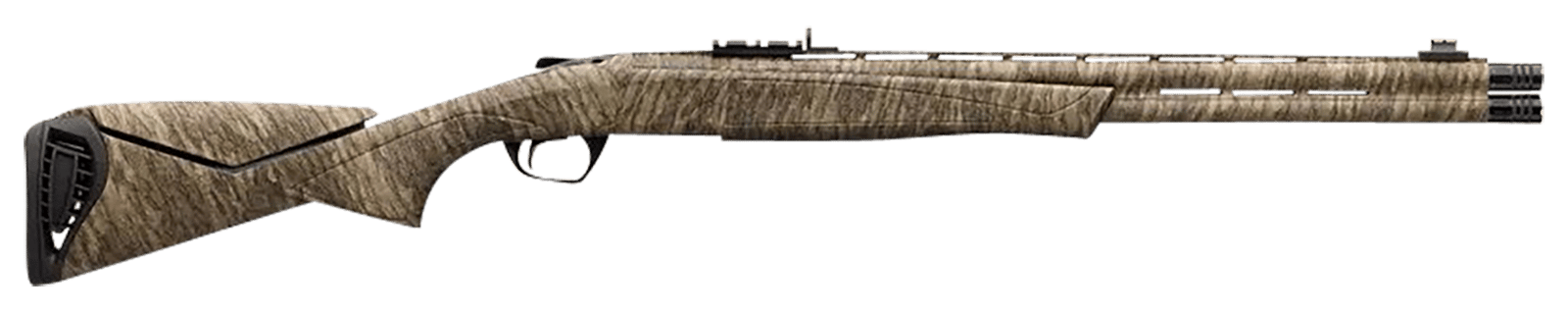Browning 018728306 Cynergy Ultimate Turkey 12 Gauge 3.5" 2rd 24", Mossy Oak Bottomland, Synthetic Stock with Adjustable Comb, Fiber Optic Sight, Optic Mount, 5 Chokes Included