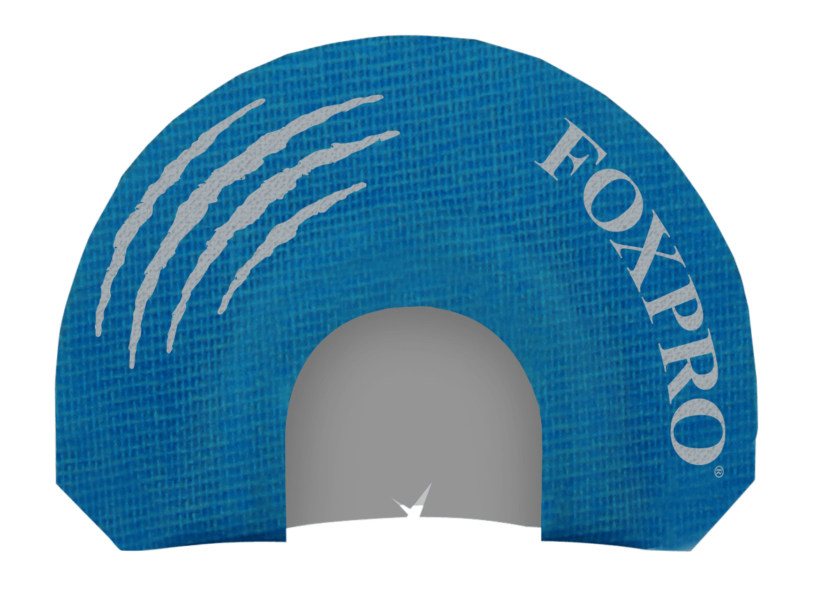Foxpro COYPUP Coyote Pup  Diaphragm Call Triple Reed Coyote Pups Sounds Attracts Coyotes Blue