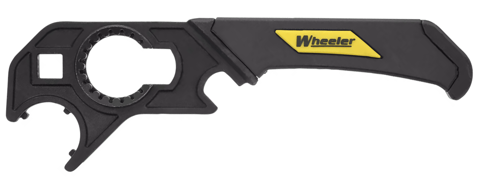 Wheeler 1099561 Professional Armorer's Wrench Black/Yellow Steel AR Platform Firearm 1 Pieces