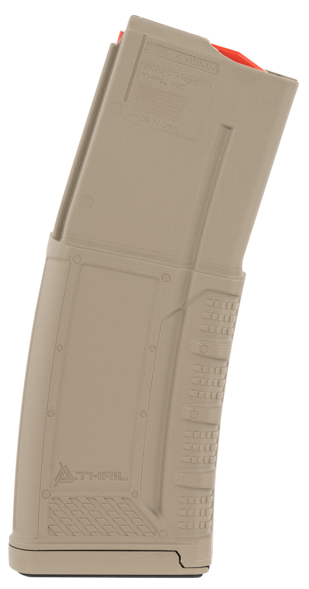 Thril PMXAR30DE PMX  30rd 5.56x45mm Fits AR-15/M4 Flat Dark Earth Polymer