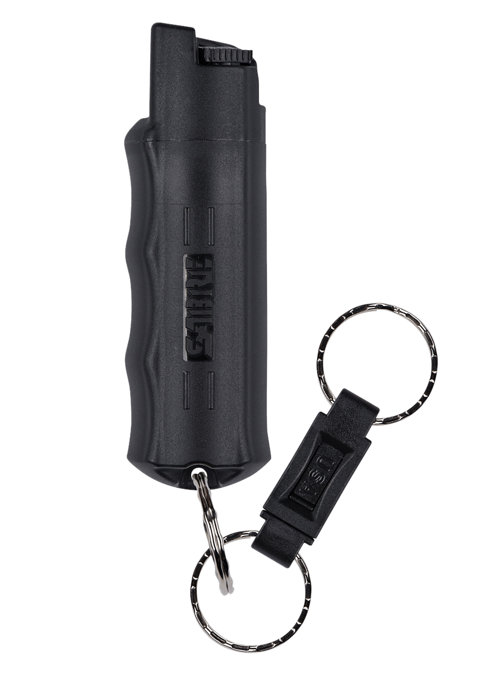 Sabre HC14BK Pepper Spray Red Pepper/UV Dye/Tear Gas 25 Bursts Black Aerosol Includes Case