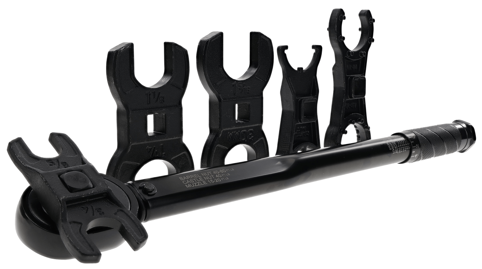 Wheeler 1196191 F.A.T. Wrench Set Black Steel