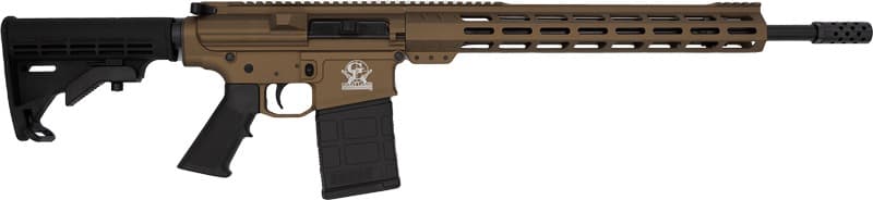GLFA AR10 RIFLE 308 WIN 18" NITRIDE BBL 10-SHOT BRONZE