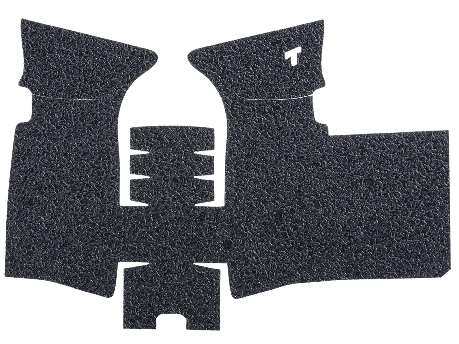 Talon Grips EV08R Adhesive Grip  Textured Black Rubber, Fits (Full Size) Sig P250, P320, M17/M18