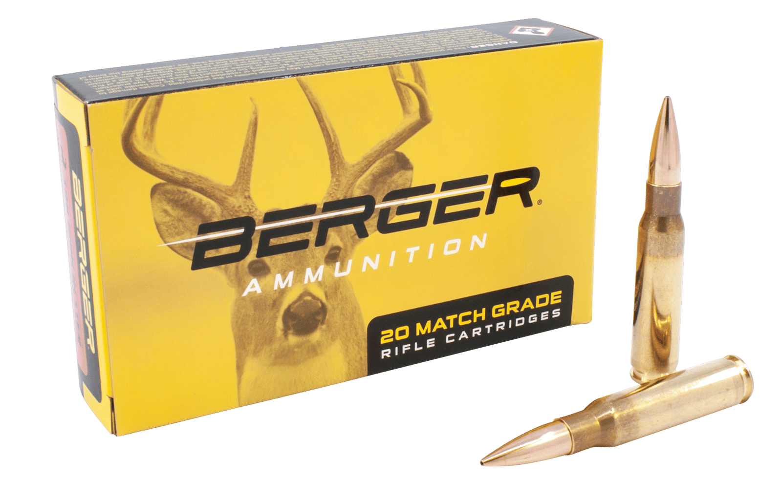 Berger Bullets 60040 Classic Hunter  308Win 168gr Hybrid Boat Tail 20 Per Box/10 Case