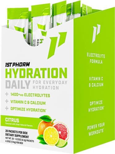 1ST PHORM HYDRATION STICKS CITRUS 20 COUNT