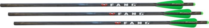 PSE XBOW ARROW FANG 20" CARBON FITS PSE COALITION XBOW 3PK
