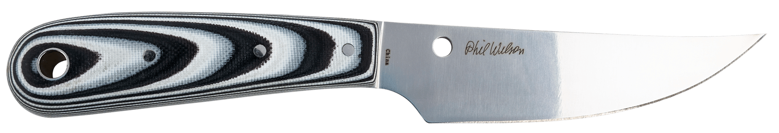 Spyderco FB46GP Bow River  4.36" Fixed Drop Point Plain 8Cr13MoV SS Blade Layered Black & Gray G10 Handle Includes Sheath