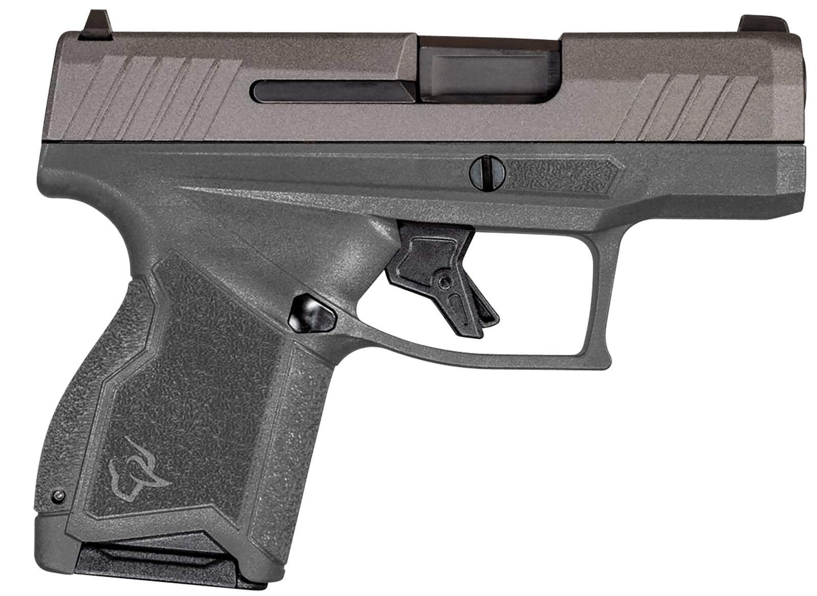 Taurus 1-GX4M93CG GX4 Micro-Compact 9mm Luger Caliber with 3.06" Barrel, 11+1 Capacity, Gray Finish Frame, Serrated Tungsten Gray Cerakote Steel Slide & Interchangeable Backstrap Grip Includes 2 Mags