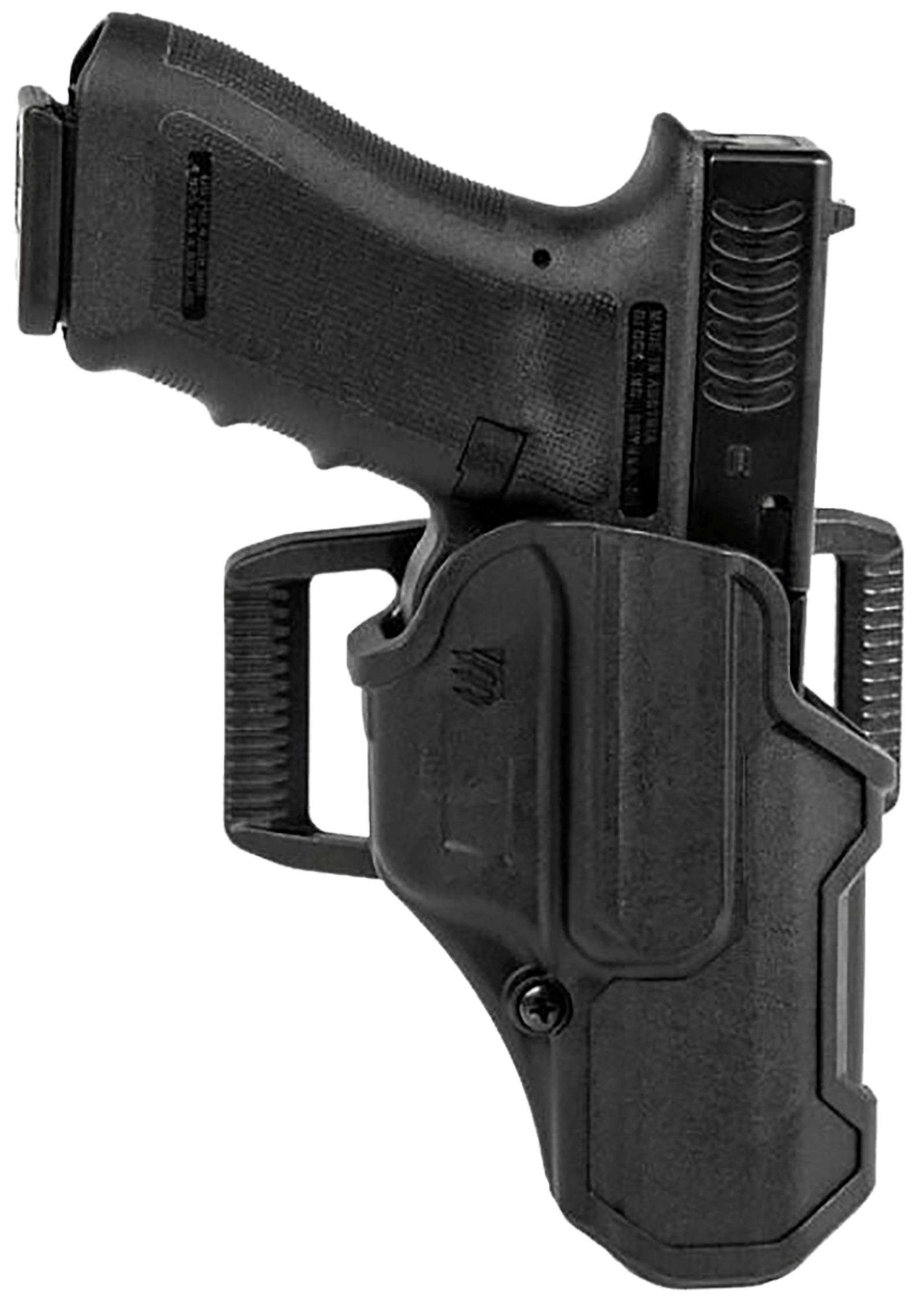Blackhawk 410777BKR T-Series L2C Non-Light Bearing OWB Black Polymer Belt Slide Fits Springfield Hellcat Right Hand