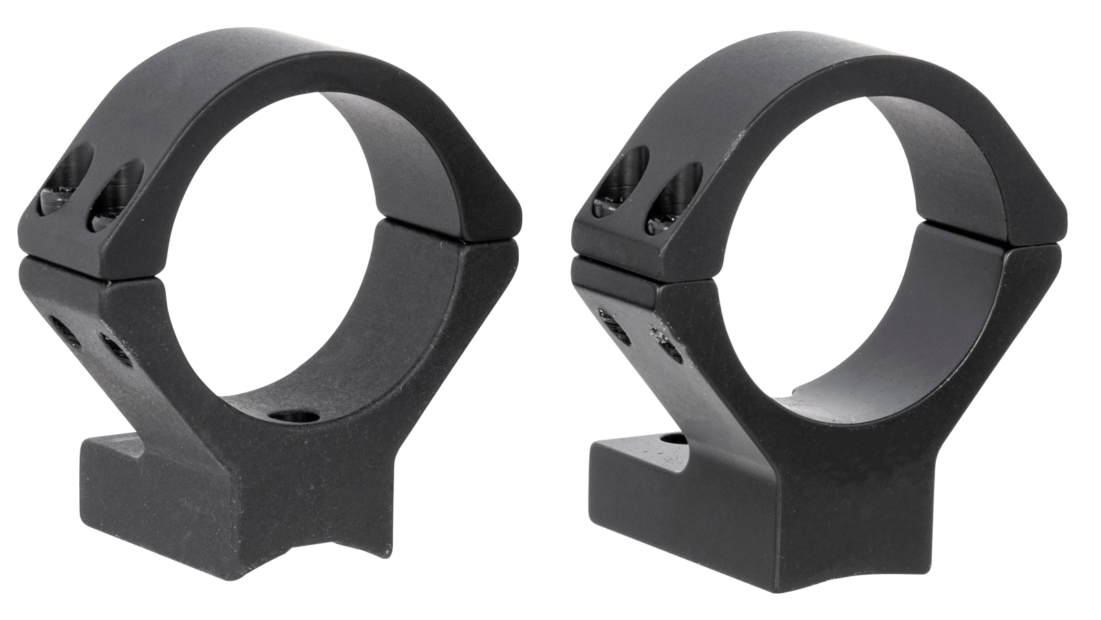 Talley 840705 Scope Mount/Ring Combo  Black Anodized Aluminum 34mm Tube Weatherby Mark V Medium Rings Magnum Action 0 MOA