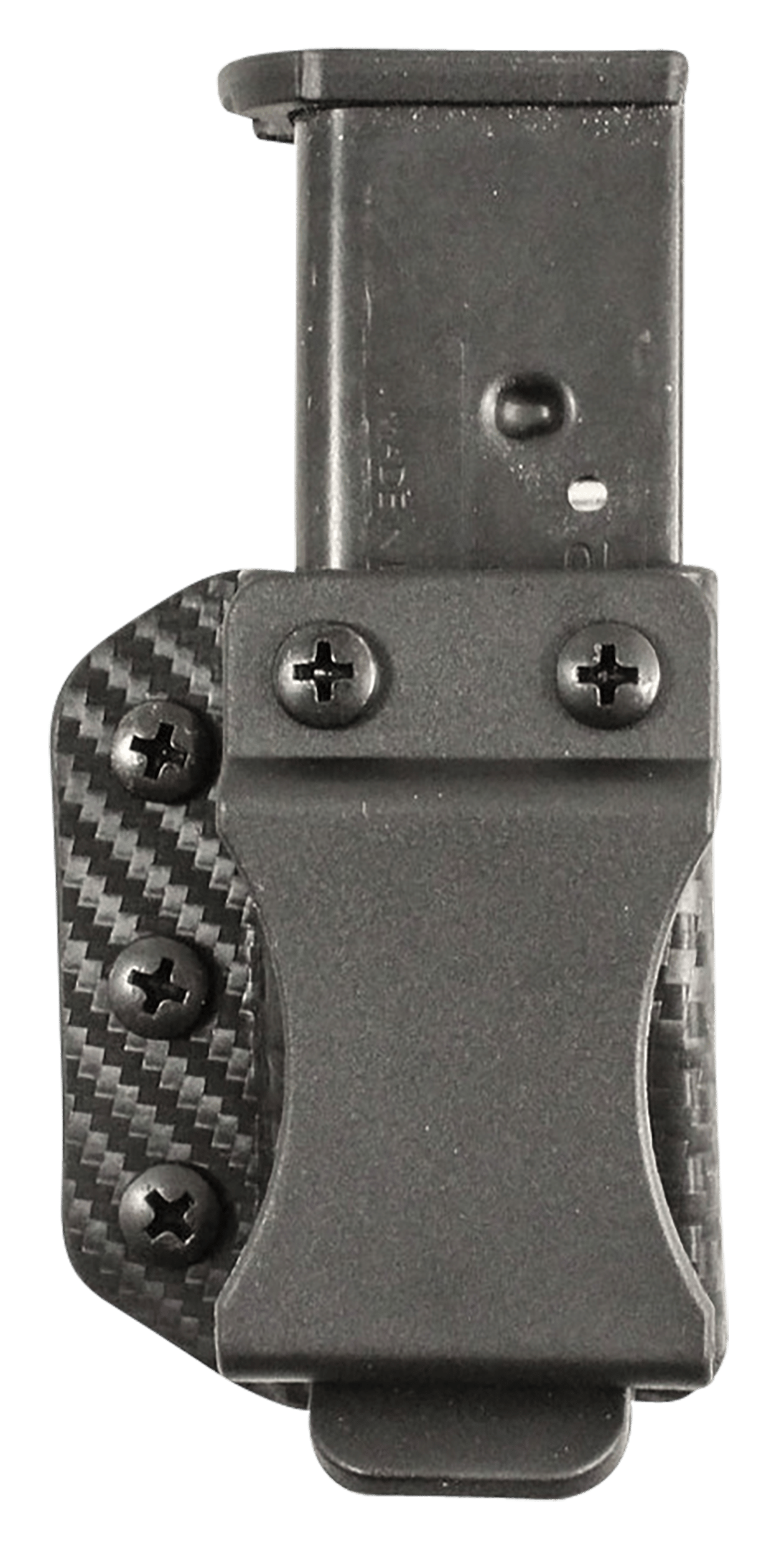 DeSantis Gunhide A100KJYYZ Persuader Mag Pouch  IWB/OWB Black Kydex Belt Clip Compatible w/ Glock 43 Ambidextrous