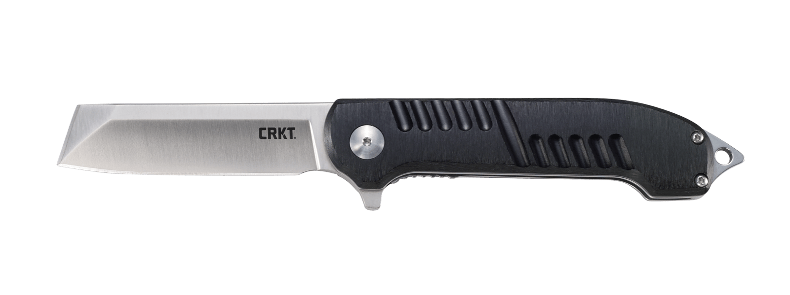 CRKT 4031 Razel GT 3.02" Folding Chisel Plain Satin 8Cr13MoV SS Blade Black/ Aluminum Handle Includes Pocket Clip