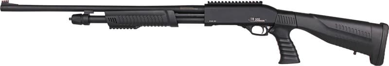 IVER JOHNSON PUMP 20GA 3" 24" PISTOL GRIP BLACK SYNTH.