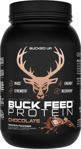 BUCKED UP BUCK FEED ORIGINAL PROTEIN CHOCOLATE 30 SERVINGS