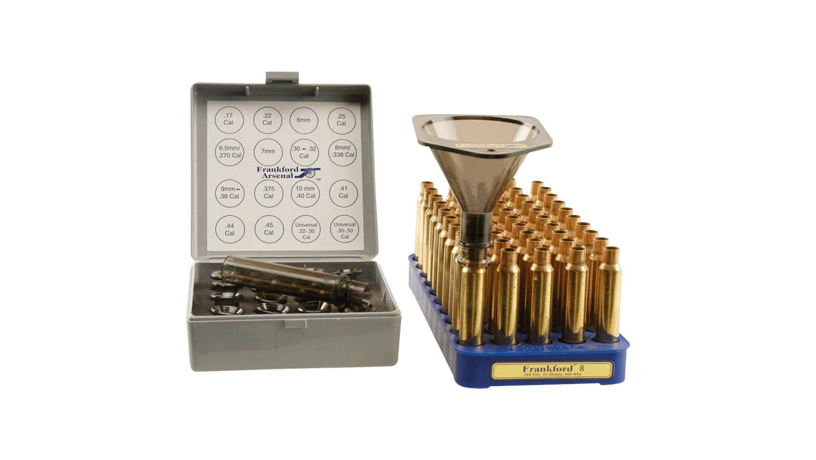 Frankford Arsenal 1136021 Powder Funnel Kit  Multi-Caliber Aluminum Rifle/Handgun Firearm