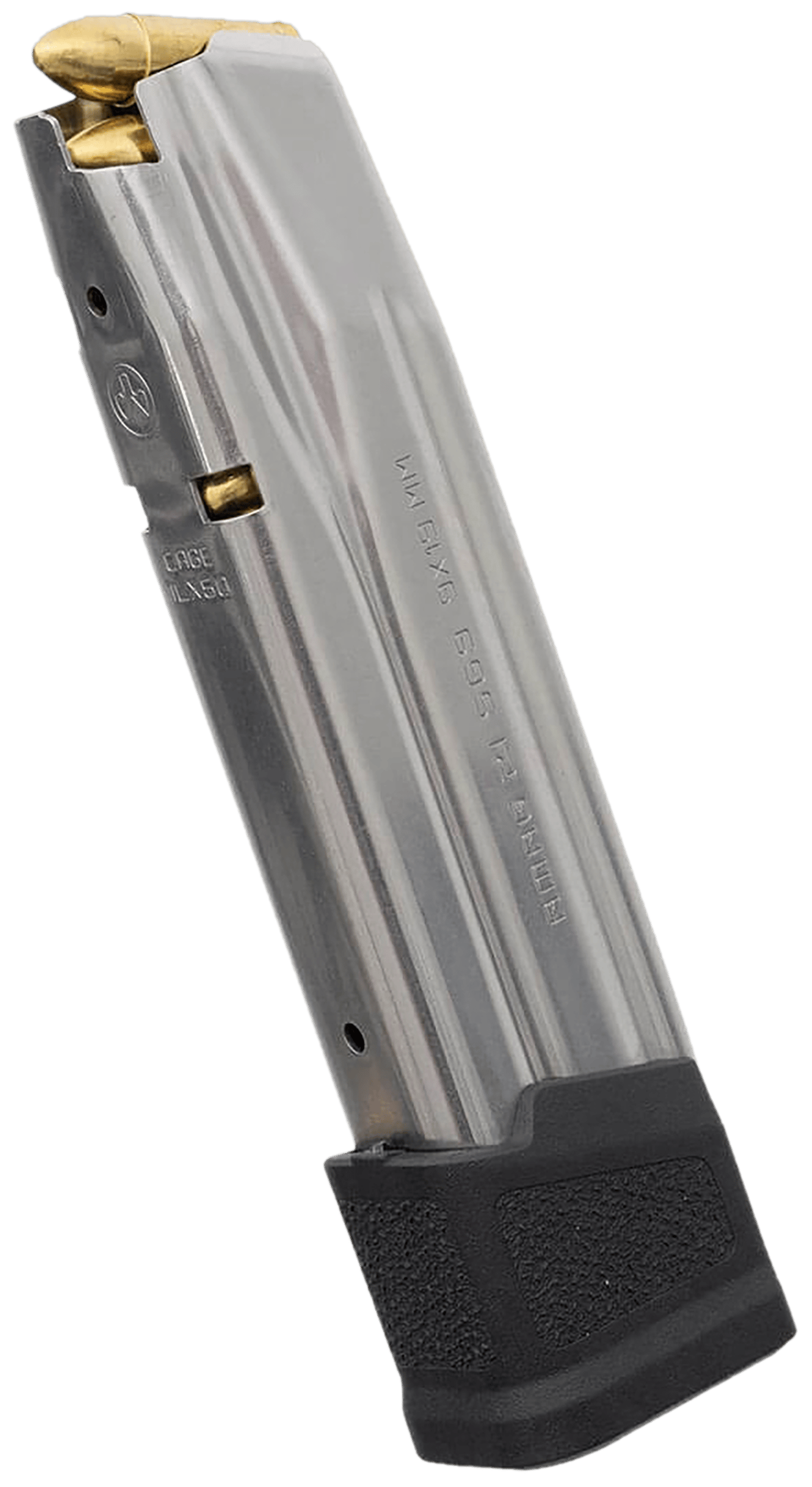 Magpul MAG1465-SST AMAG  21rd 9mm Fits Sig P320 Silver/Black Stainless Steel/Polymer
