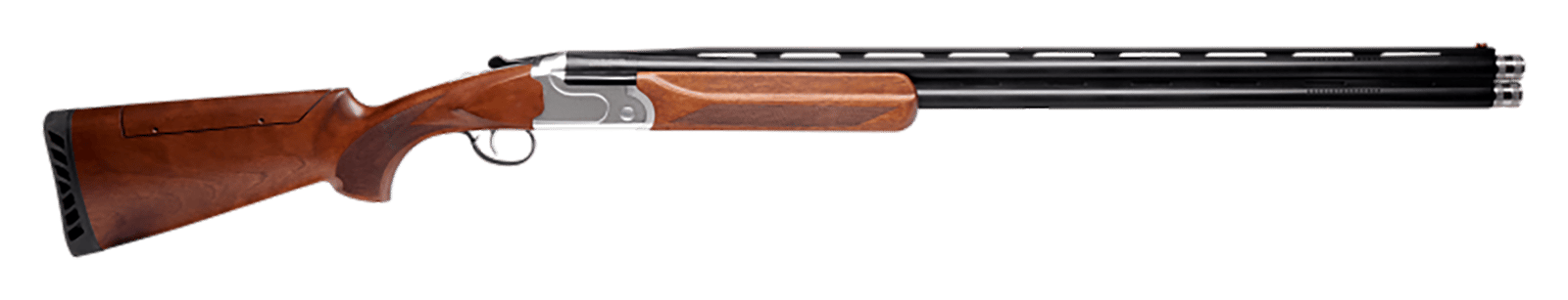 Savage Arms 18880 555 Sporting Compact 20 Gauge 3" 2rd 26" Black Semi-Gloss Over/Under Vent Rib Barrel, Silver Engraved Aluminum Receiver, Oiled Turkish Walnut Adjustable Stock, Ambidextrous