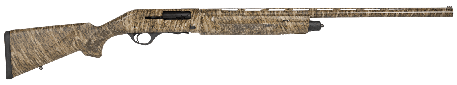 Escort HEPS122805BL PS  Full Size 12 Gauge Semi-Auto 3" 4+1 28" Mossy Oak Bottomland Vent Rib Barrel, Grooved Aluminum Receiver, Adjustable Mossy Oak Bottomland Synthetic Stock, Right Hand