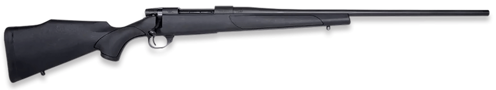 Weatherby VTX7MMPR4T Vanguard Obsidian Full Size 7mm PRC 3+1 24" Blued #2 Contour Threaded Barrel, Blued Drilled & Tapped Steel Receiver, Black Monte Carlo Synthetic Stock