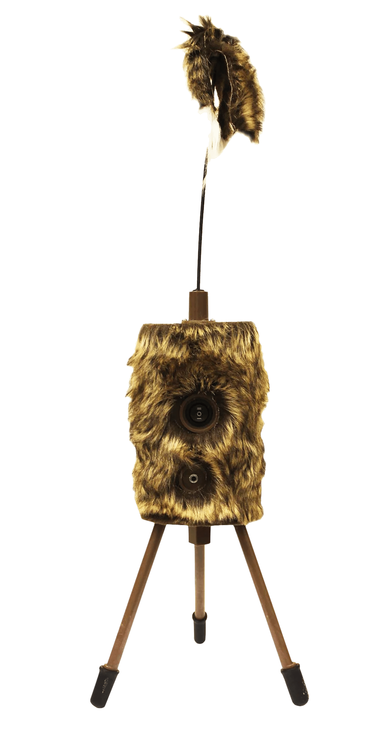 Mojo Outdoors HW2304 Super Critter  Predators Species Brown Cottontail Sounds ABS Polymer