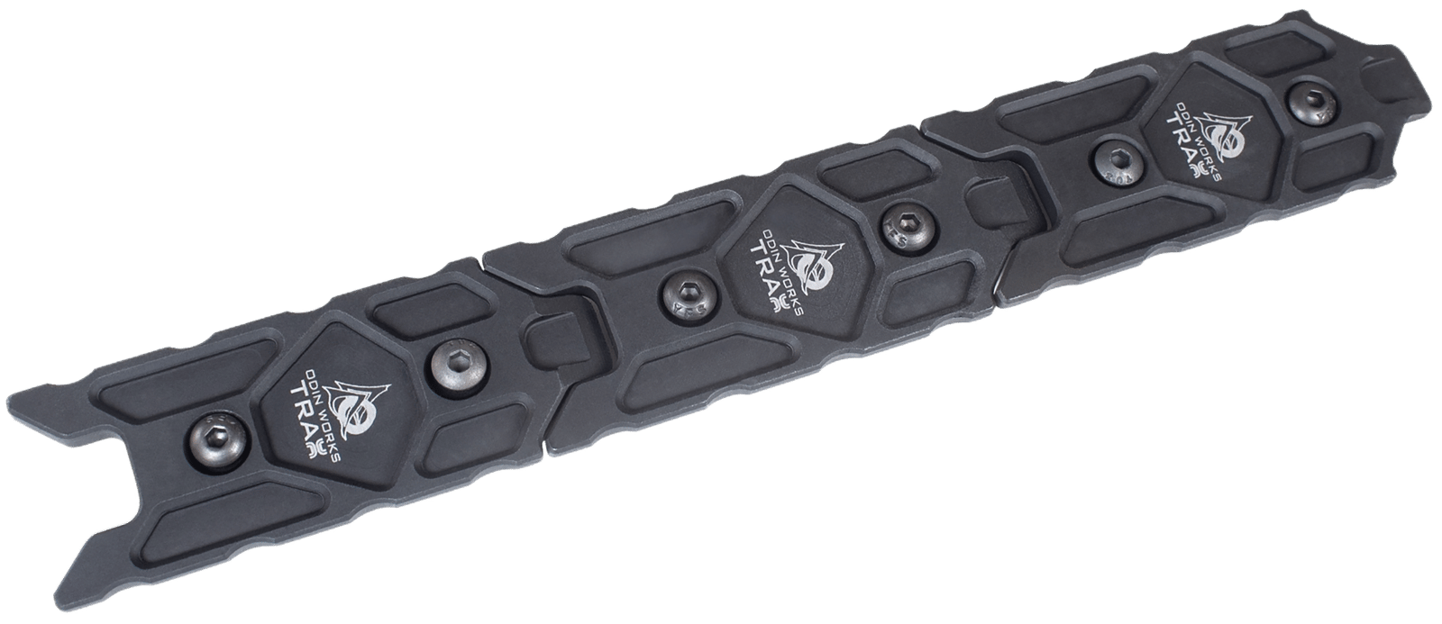 Odin Works PKACCMLARCATRAX M-LOK to Arca Trax Rail  Black Anodized