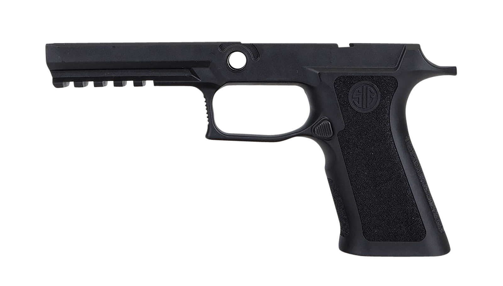 Sig Sauer GRIPMODXF943SMBLK P320 Grip Module X-Series (Small Size Module), 9mm Luger/40 S&W/357 Sig, Black Polymer, Fits Full Size Sig P320 (4.70")