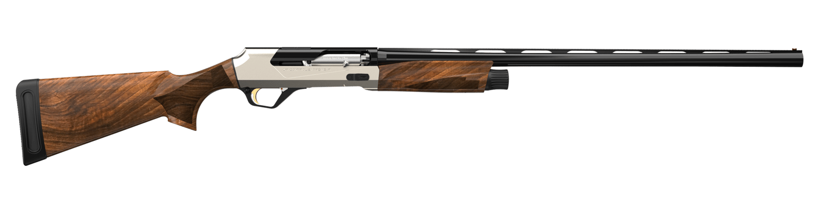 Retay USA CRACEUL26 Ace-R Upland Ultralight 28 Gauge Semi-Auto 3" 3+1 26" Deep Bore Barrel, Aluminum Humpback Receiver, Fixed Satin Walnut  Stock