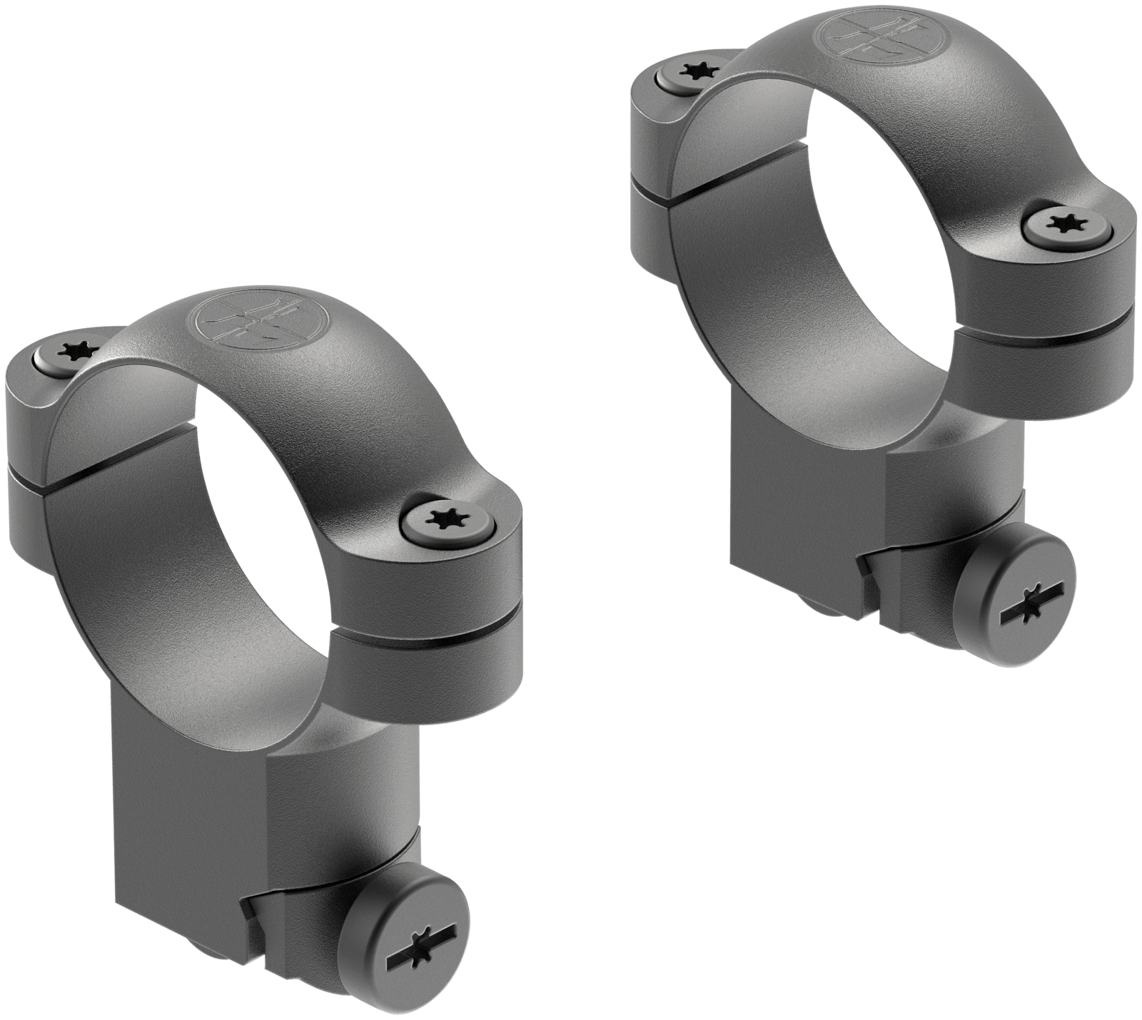 Leupold 51043 Ringmounts  Matte Black  Ruger M77 30mm Super High