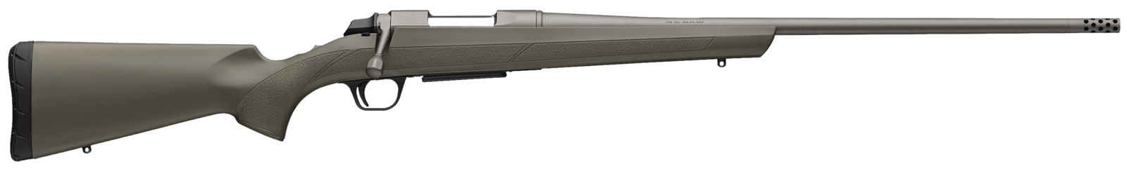 Browning 035842229 AB3  300 Win Mag 3+1 26" Tungsten Cerakote Threaded Sporter Barrel, & Drilled & Tapped Steel Receiver, Fixed w/Textured Grip Panels OD Green Composite Stock