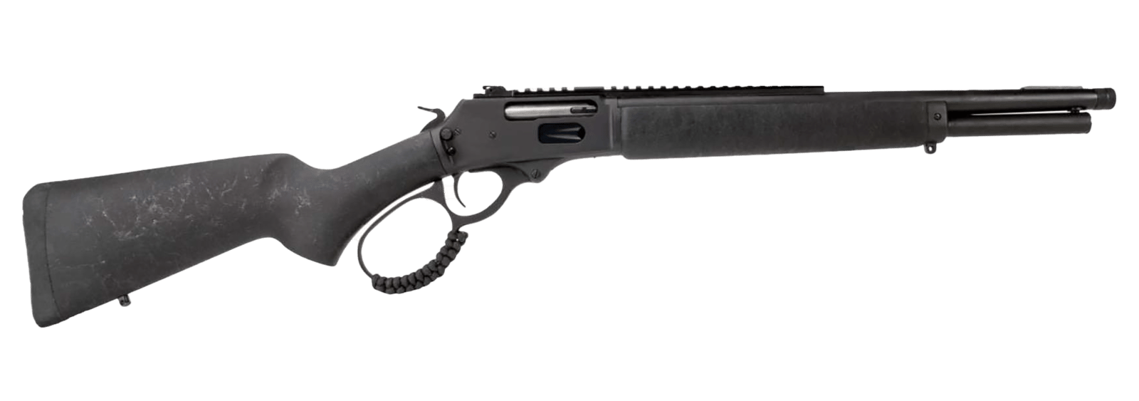 Rossi 950045161TB R95 Trapper 45 Colt 8+1 16.50" Black Oxide Threaded Barrel, Black Oxide Picatinny Rail Alloy Steel Receiver, Fixed Black Polymer Stock
