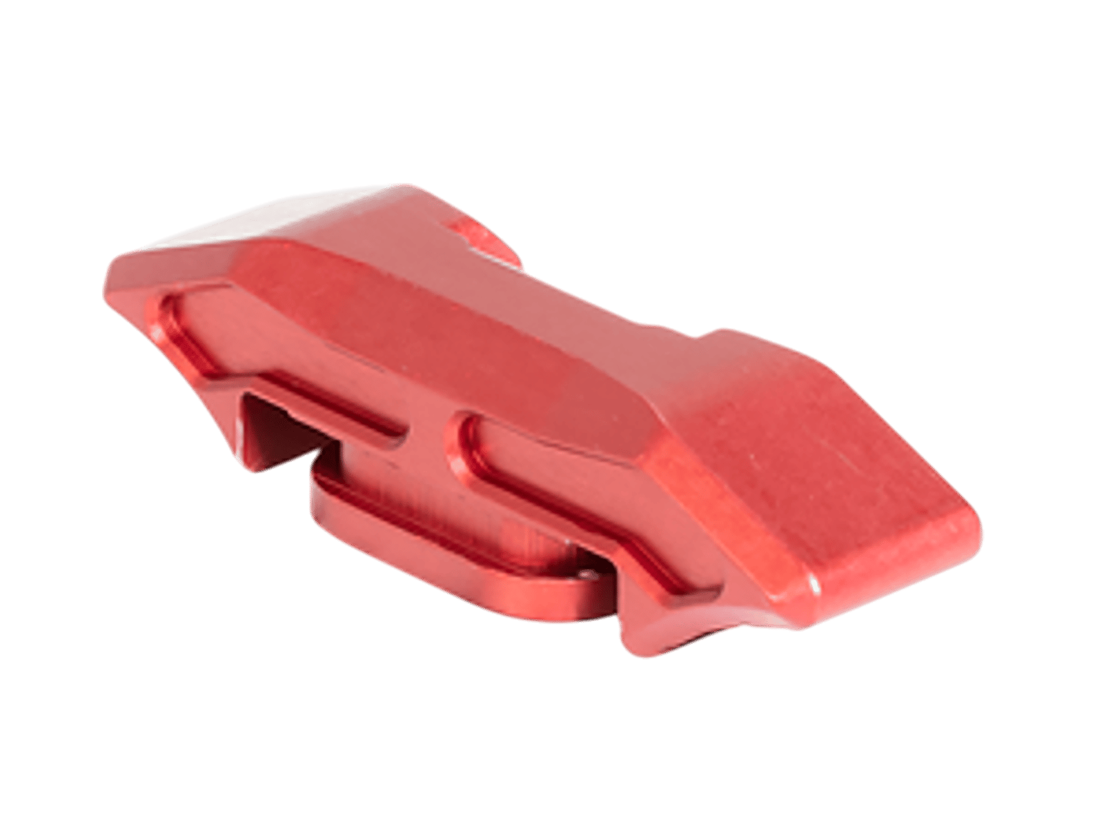 Timber Creek Outdoors GL43XCHR Glock 43X/48 Charging Handle Red Aluminum Ambidextrous Hand