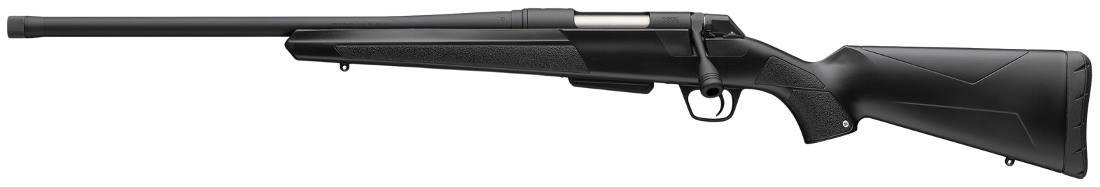 Winchester Repeating Arms 535783233 XPR SR Full Size 300 Win Mag 3+1 20" Black Perma-Cote Threaded Sporter Barrel & Drilled & Tapped Steel Receiver, Fixed Matte Black Synthetic Stock, Left Hand