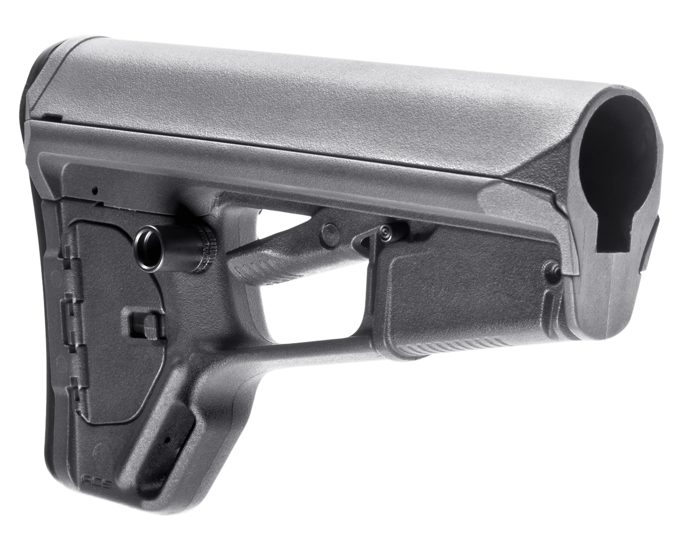 Magpul MAG378-GRY ACS-L Carbine Stock Stealth Gray Synthetic for AR-15, M16, M4 with Mil-Spec Tube (Tube Not Included)