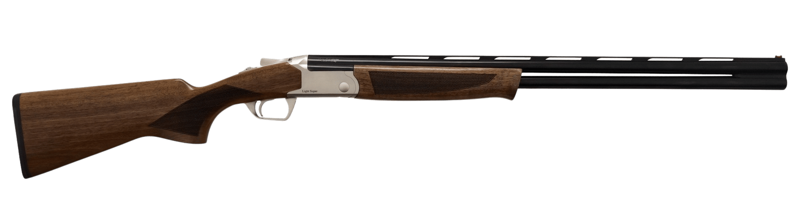 T R Imports LSP2028 Light Super  20 Gauge 3" 2rd 28" Black Over/Under Vent Rib Barrel, Black Steel Receiver, Fixed Walnut Stock